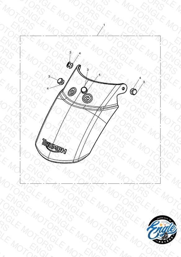 Front Mudguard Extension Kit