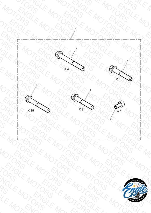 Cover Fasteners, Black