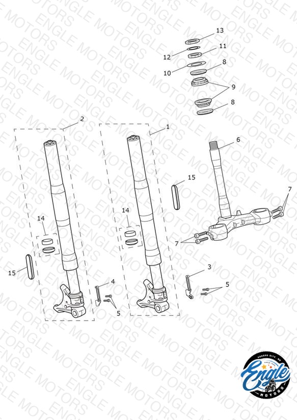 Front Forks & Lower Yoke
