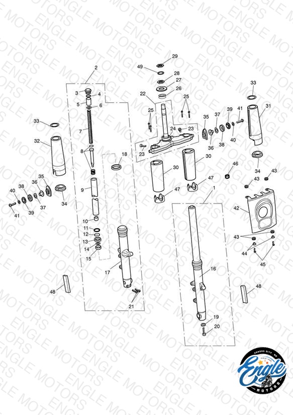Front Forks & Yokes