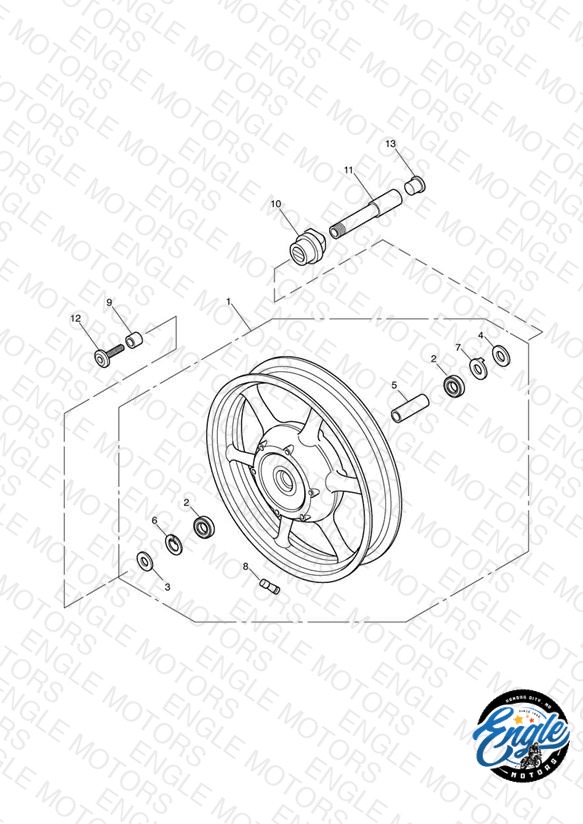 Front Wheel 281466-F2 / 279279-F4 >
