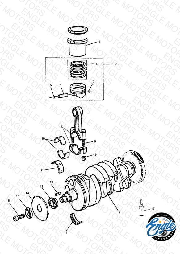 Crankshaft/Conn Rod/Pistons and Liners