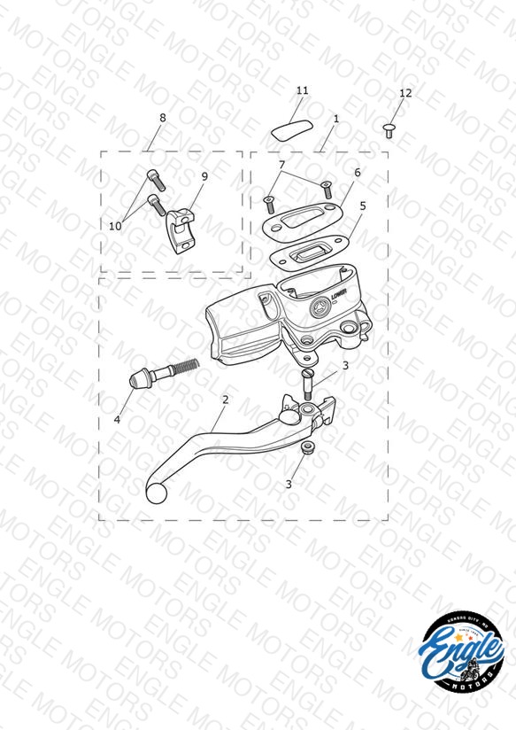 Front Master Cylinder Assy