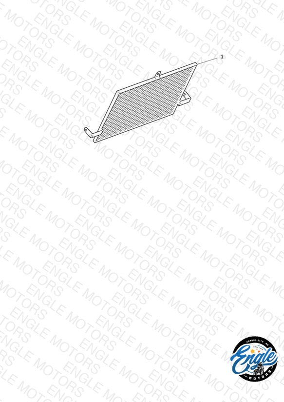 Radiator Guard Kit (Polypropylene)