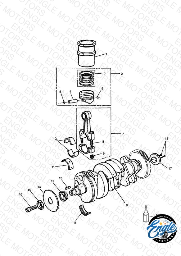 Crankshaft/Conn Rod/Pistons and Liners