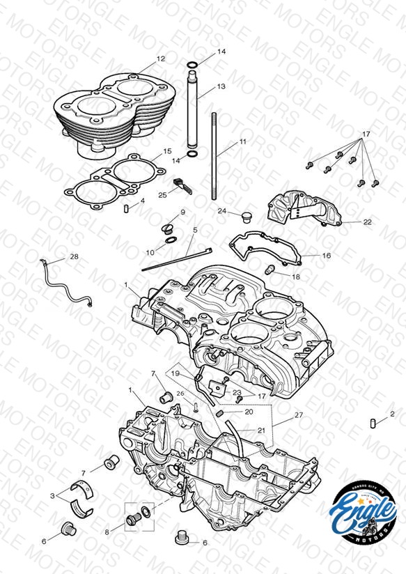 Crankcase & Fittings