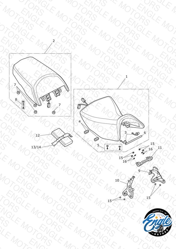 Seat Assembly & Toolkit