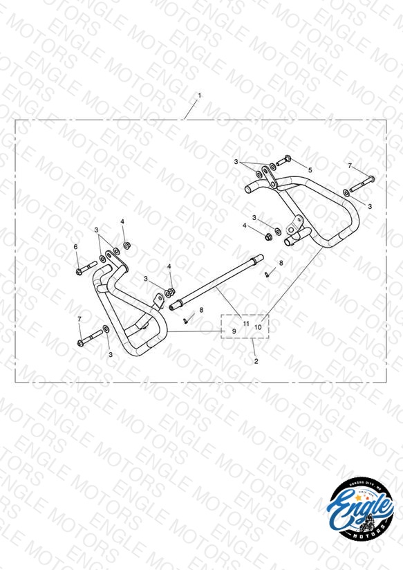 Engine Dresser Bars Kit