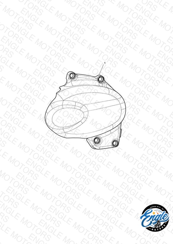 Sprocket Cover, Plastic