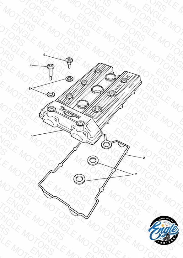 Cam Cover 3 Cylinder Silver