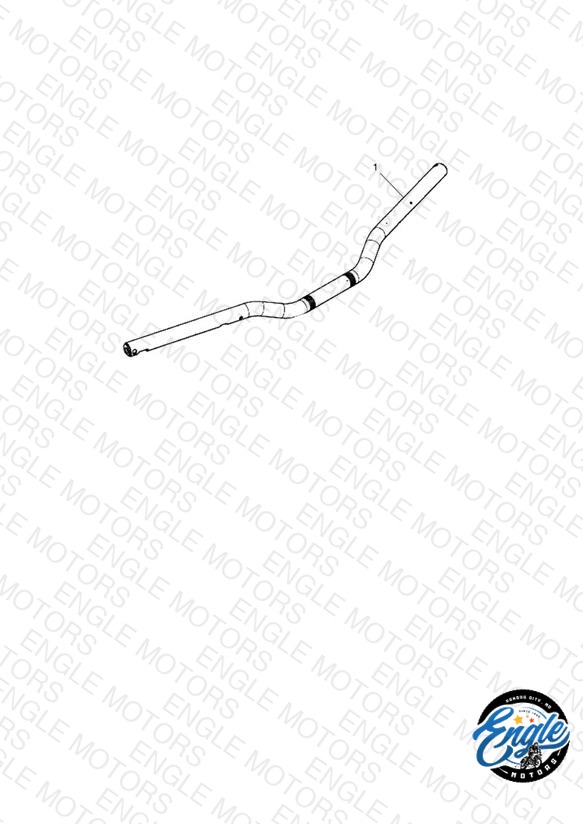 Handlebar, Alt, 25.4, Kit