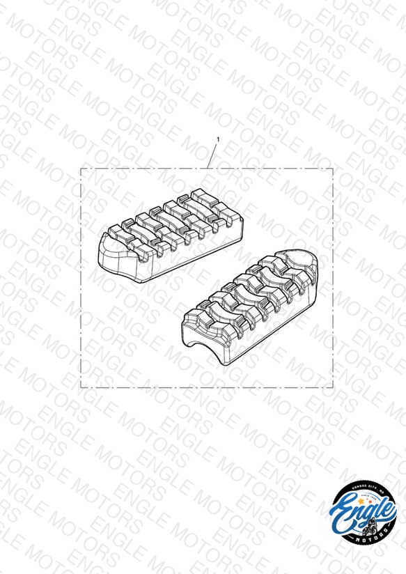 Footpeg Rubber Kit
