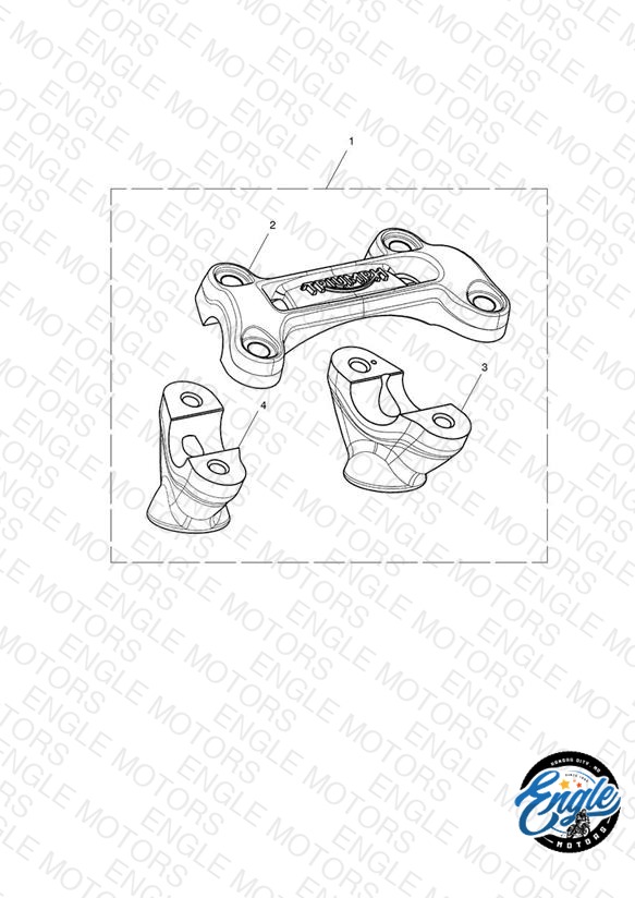 Clamp, Handlebar, 22.2 Bar, Black