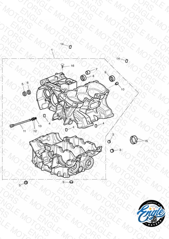 Crankcase & Fittings