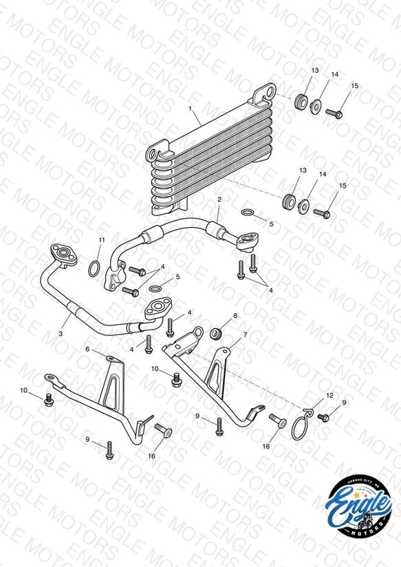 Oil Cooler Eng No 267610 >