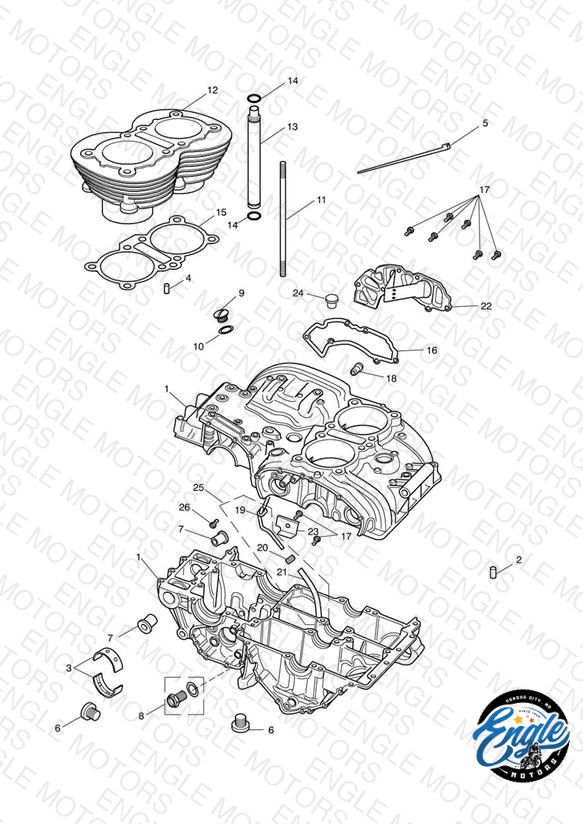 Crankcase & Fittings