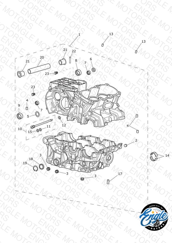 Crankcase & Fittings