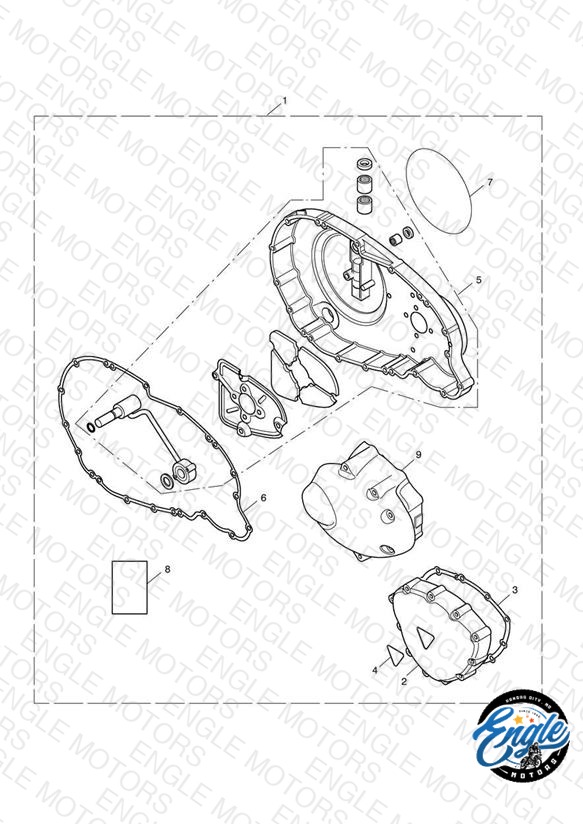 Chrome Engine Cover Kit