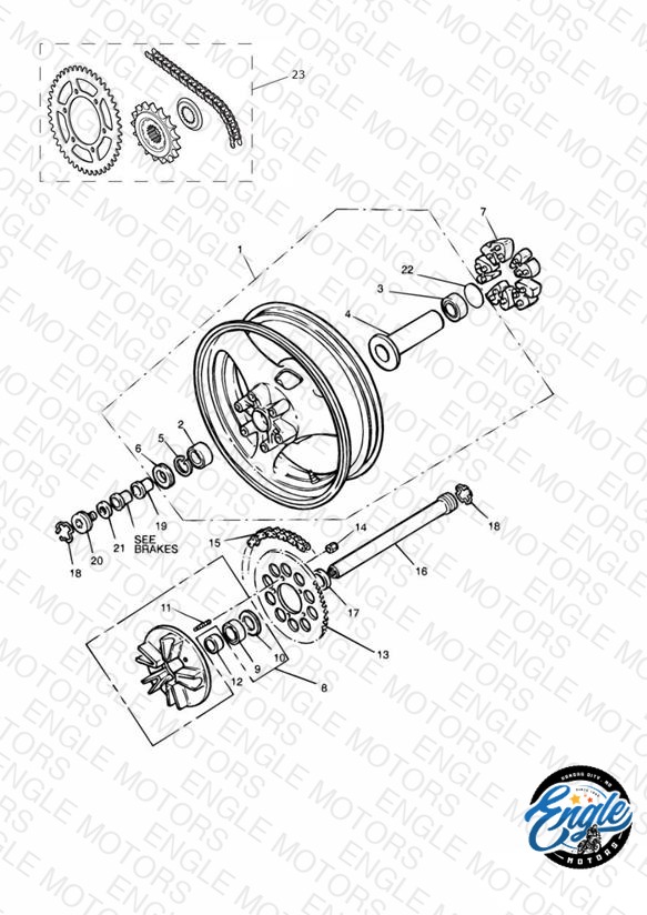 Rear Wheel/Final Drive 16922 »