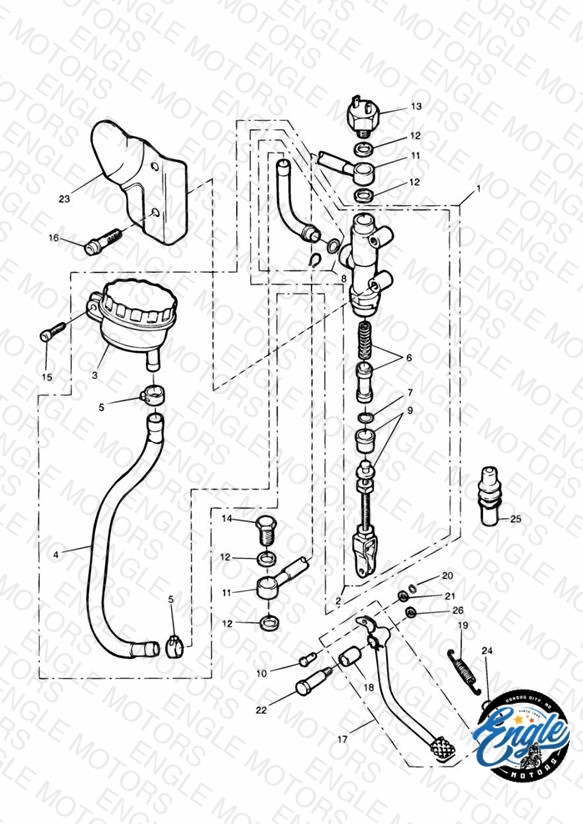 Rear Brake Master Cylinder