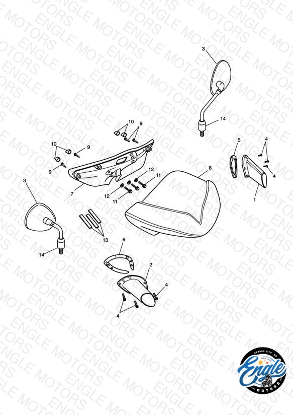 Bodywork - Cockpit and Mirrors