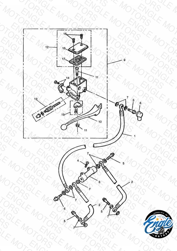 Front Brake Master Cylinder