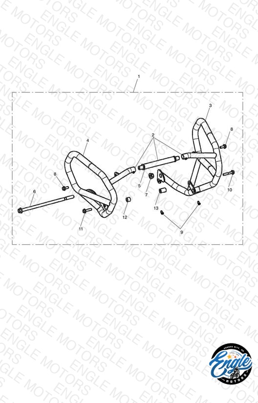Dresser Bars, Engine
