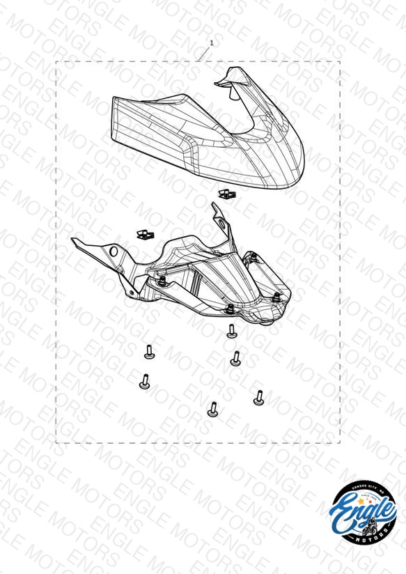 High Front Mudguard Kit