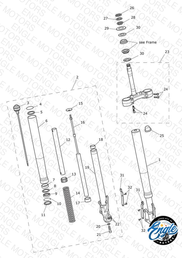 Front Forks & Yokes