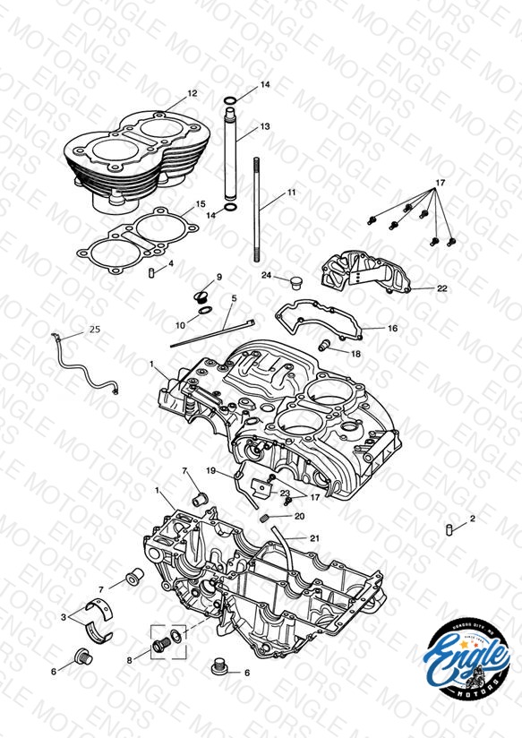 Crankcase & Fittings