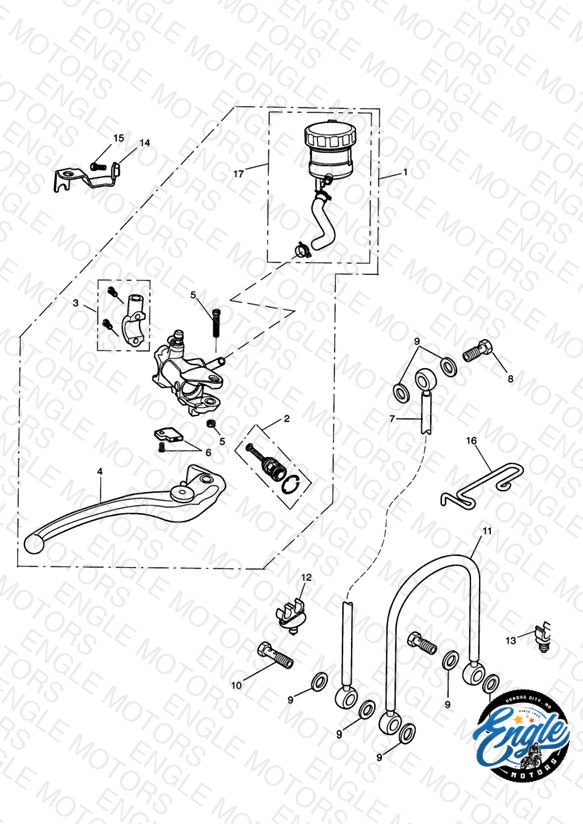 Front Brake Master Cylinder & Hoses