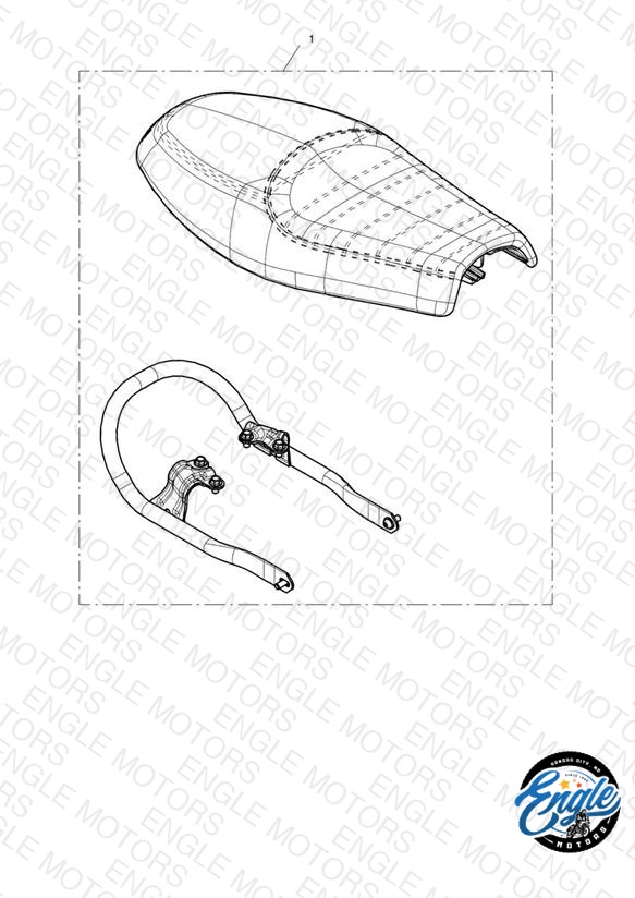 Seat, Dual, Comfort, Black Kit