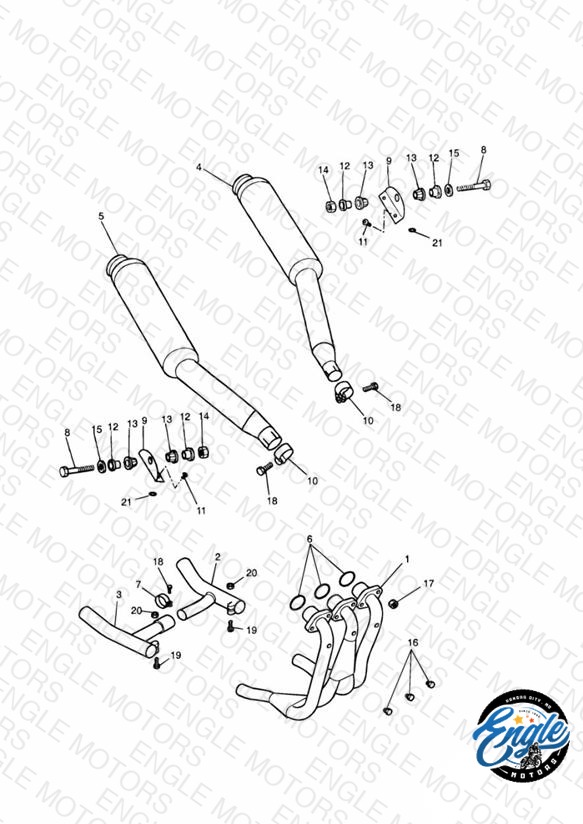 Exhaust System 3 Cylinder 29156 »