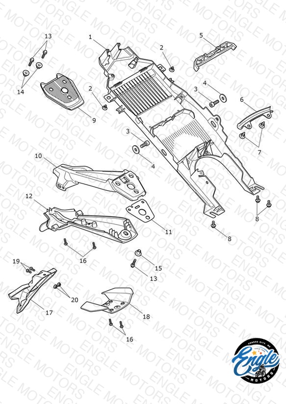 Rear Mudguard