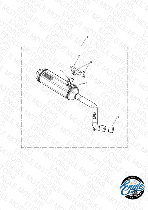 Silencer, Slip-On Assy, Arrow