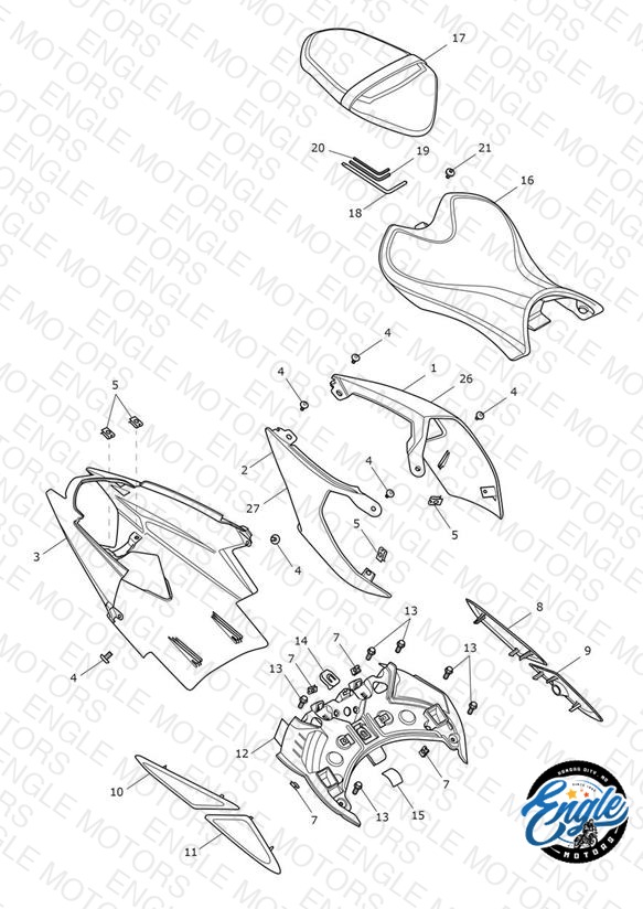 Rear Bodywork & Seat