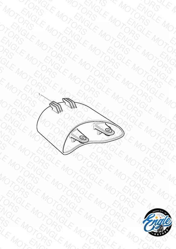 Rear Light Assy Kit, Clear