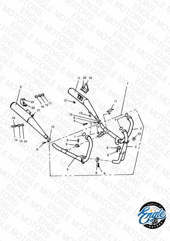 Exhaust System 3 Cylinder Engines