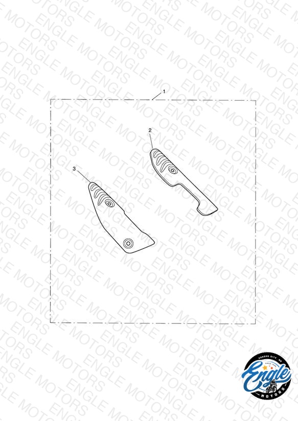 Heat Shield Kit, Anodised, Black
