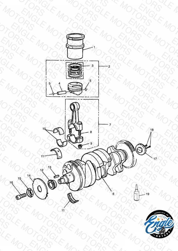 Crankshaft/Conn Rod/Pistons and Liners