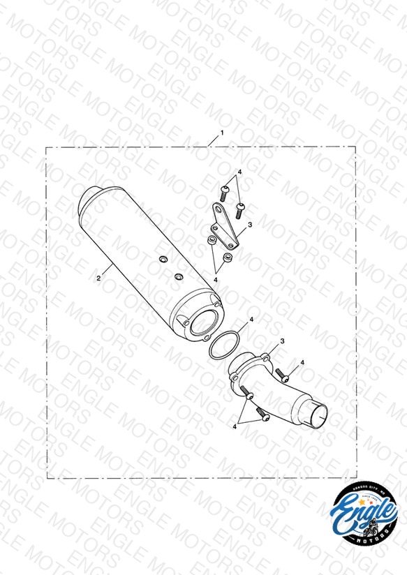 Silencer Kit, CF, Type 1A