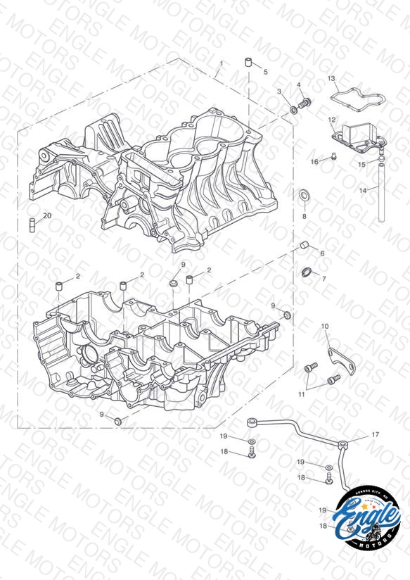 Crankcase & Fittings