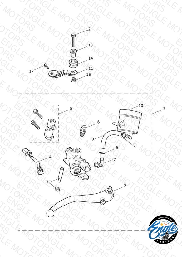 Front Brake Master Cylinder & Hoses