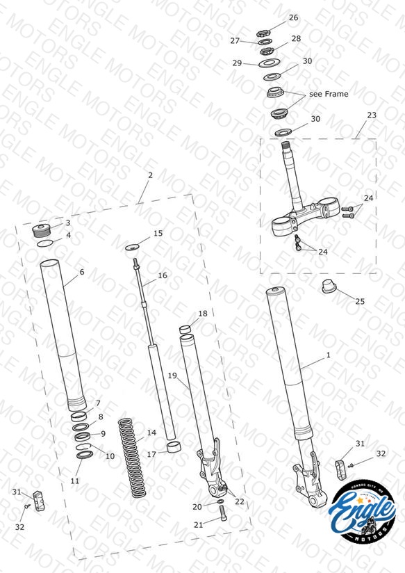 Front Forks & Yokes