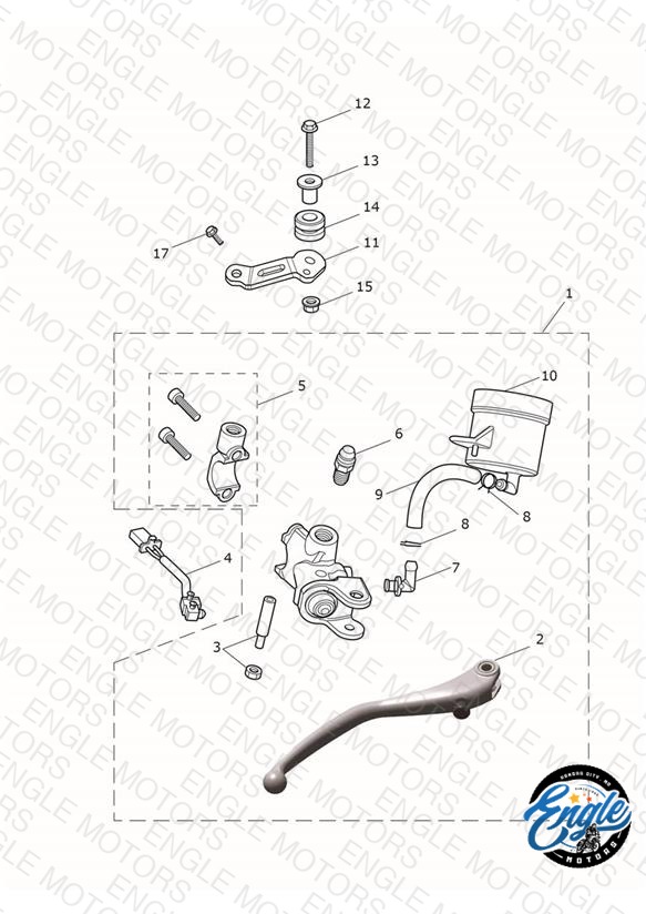 Front Brake Master Cylinder & Hoses