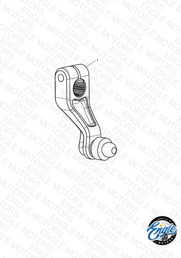 Machined Gear Actuator, Grey