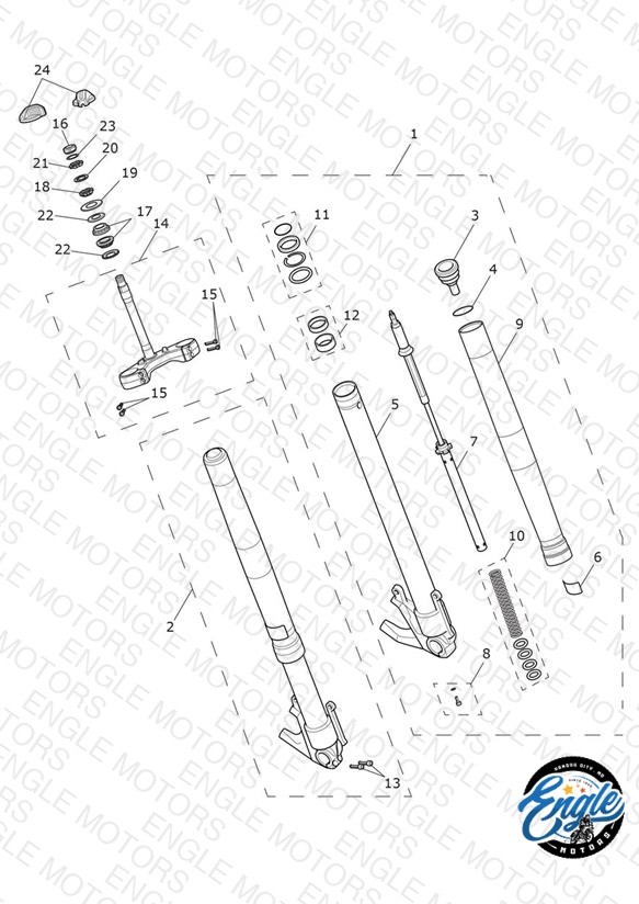 Front Forks & Yokes