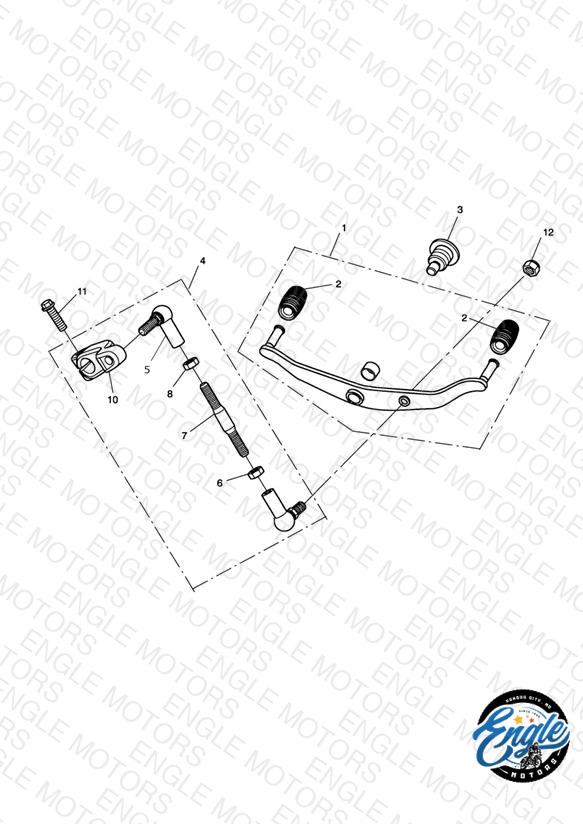 Gear Sel. Pedal-Rocket III Classic only (incl. Special Edition)