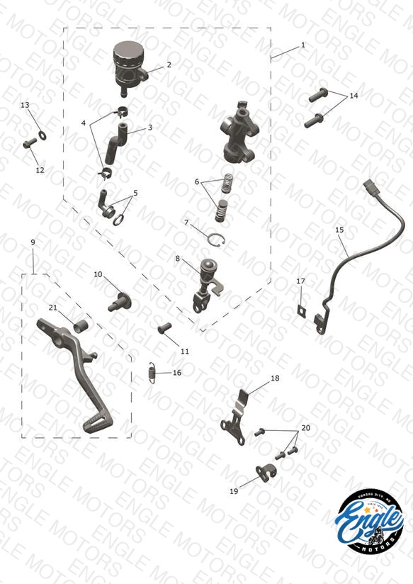 Rear Brake Master Cylinder