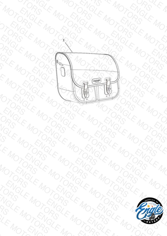 Pannier Kit, LH, Olive